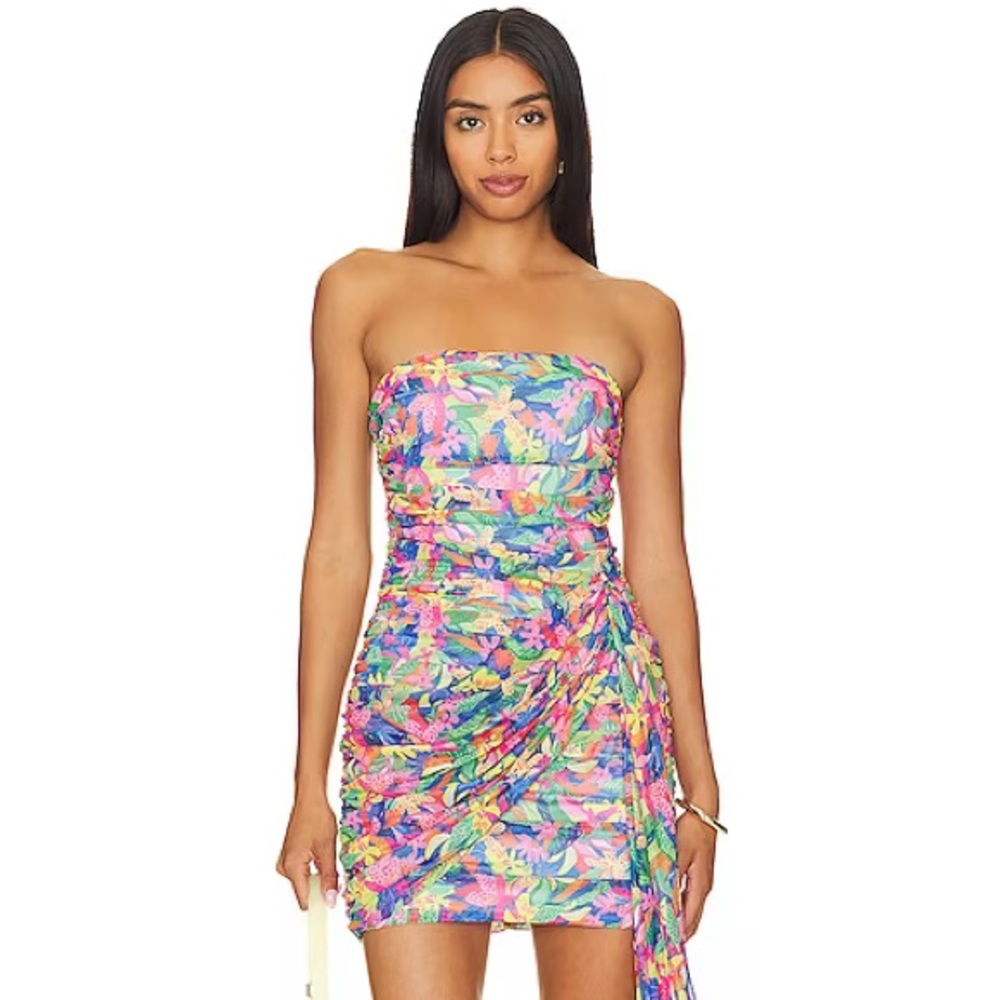 Amanda Uprichard Anja Dress Paradiso print!!